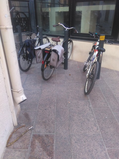 Parc à vélo de la Médiathèque